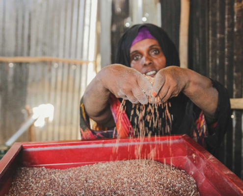 Women in East Africa can feed their families through grinding mills