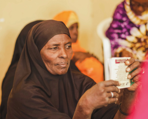 The women in East Africa learn sustainably to provide for their family