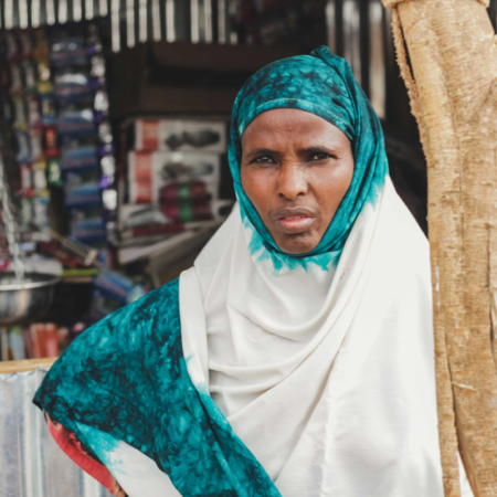 This woman in East Africa has opened her own shop with the help of donations