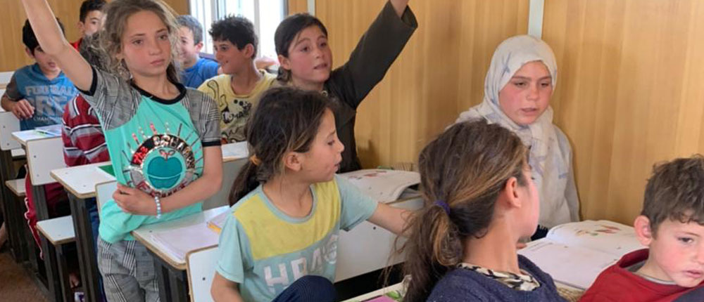 Refugees in Jordan - Literacy Course with children