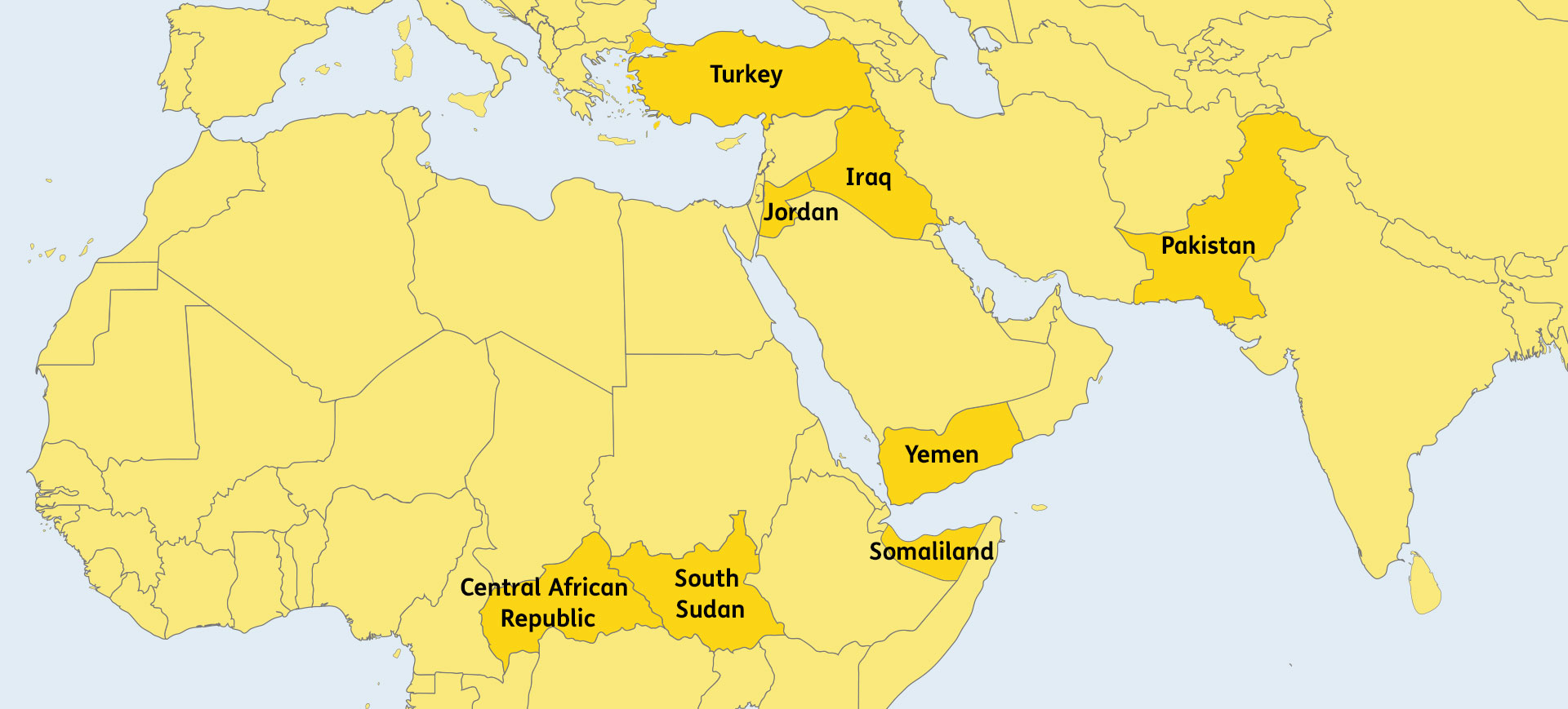countries where we work